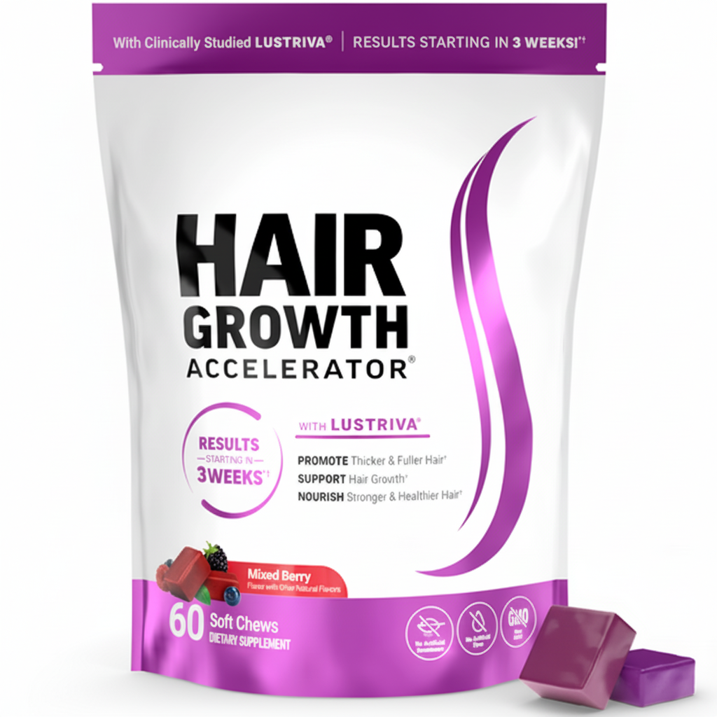 Hairora | Hair Growth Accelerator - 60 Tablets Fudge